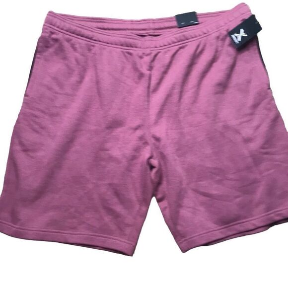 Xersion Women’s Pink Crushed Berry Quick Dri Drawcord Elastic Waist Shorts XXL - Picture 1 of 6
